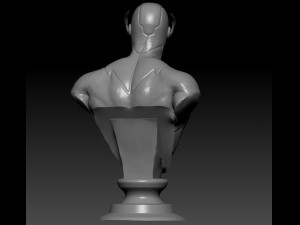 flash bust 3D Принт Модель