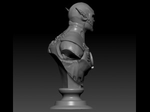 flash bust 3D Принт Модель