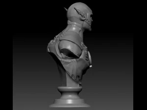 flash bust 3D Print Model