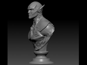 flash bust 3D Принт Модель