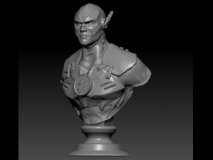 flash bust 3D Принт Модель