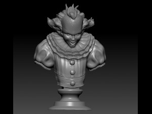 pennywise bust 3D Print Model