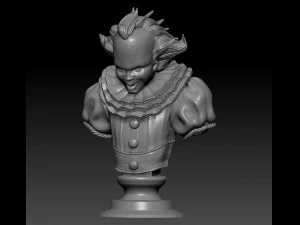 pennywise bust 3D Print Model