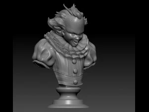 pennywise bust 3D Print Model