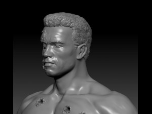 terminator t-800 Modelo de impresión 3D