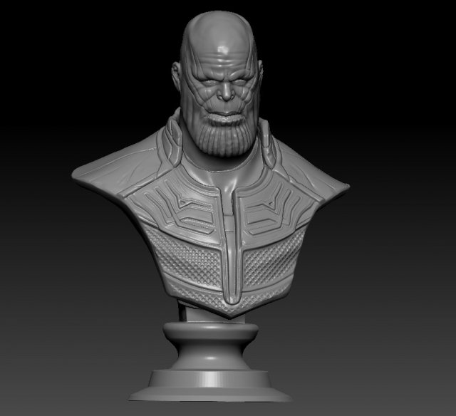 thanos Modello di stampa 3D .c4d .max .obj .3ds .fbx .stl .blend