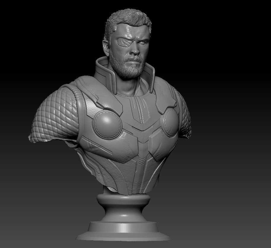 thor ragnarok 3D Print Model in Monsters & Creatures 3DExport