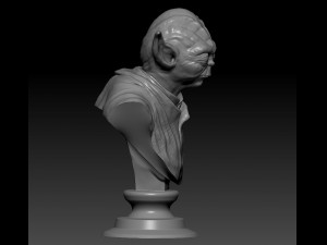 yoda 3D प्रिंट मॉडल