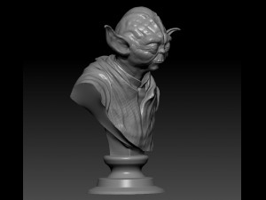 yoda 3D प्रिंट मॉडल