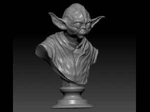 yoda 3D प्रिंट मॉडल