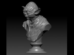 yoda 3D प्रिंट मॉडल