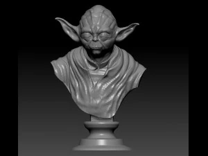 yoda 3D Print Model