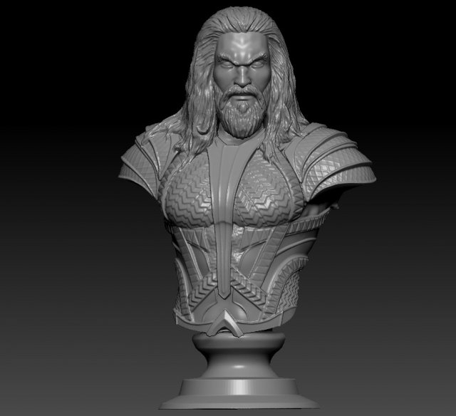 aquaman Modèles 3D en vedette .c4d .max .obj .3ds .fbx .stl .blend 