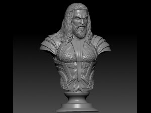 aquaman Modèles 3D en vedette