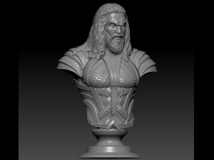 aquaman Modèles 3D en vedette