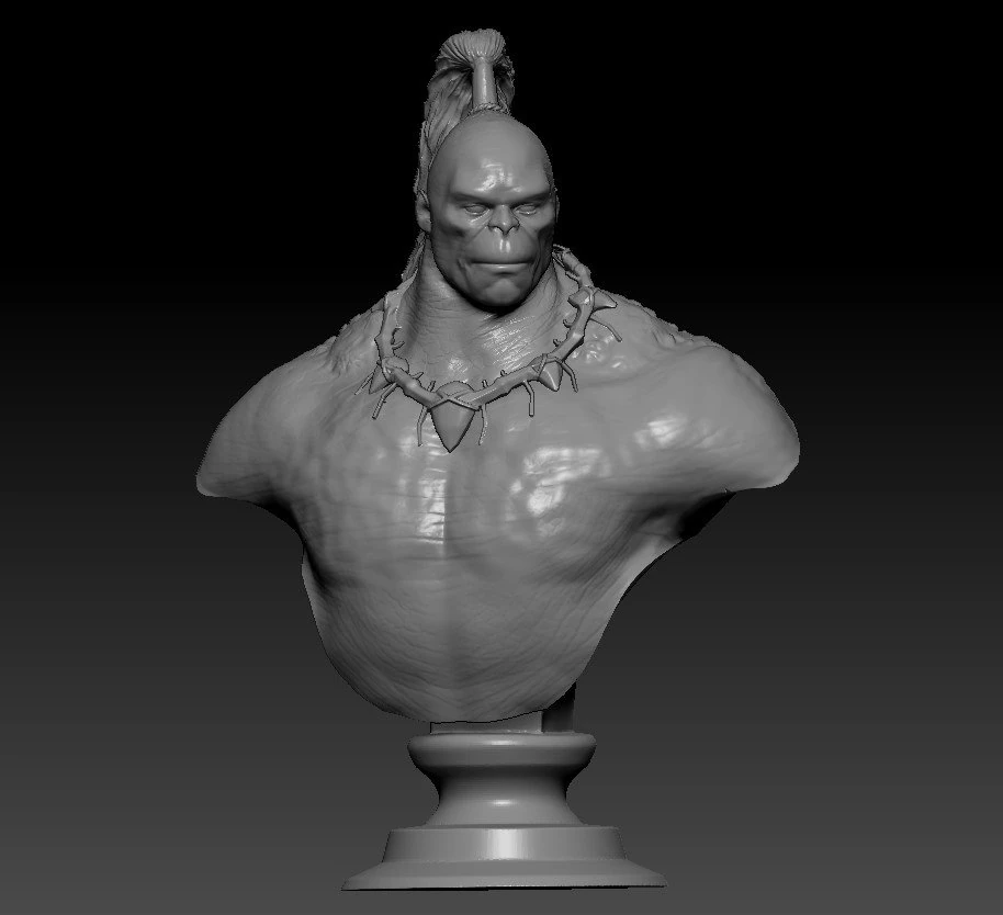 goro mortal kombat 3D Print Model .c4d .max .obj .3ds .fbx .stl .blend