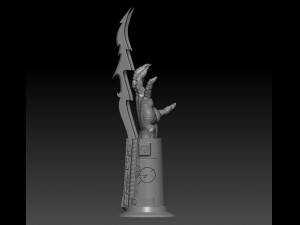 the hand of the predator 3Dプリントモデル