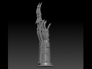 the hand of the predator 3Dプリントモデル