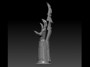 the hand of the predator 3Dプリントモデル