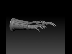 the hand of the predator 3Dプリントモデル