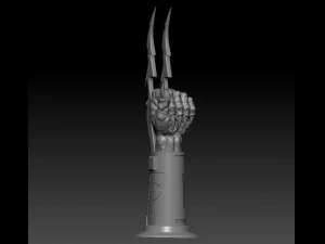 predator hand 3D Print Model