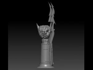 predator hand 3D Print Model