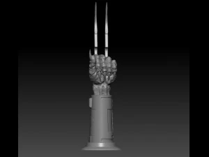 predator hand 3D Print Model