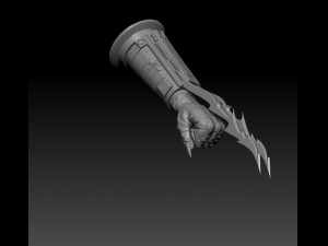 predator hand Modello di stampa 3D