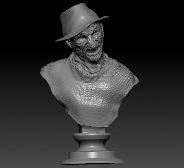 freddy krueger Modèles 3D en vedette .c4d .max .obj .3ds .fbx .stl .blend