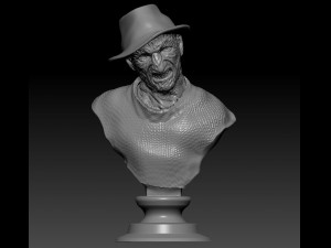 freddy krueger Modèles 3D en vedette
