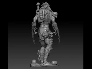 predator 3D Print Model