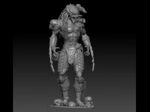 predator 3D Print Model