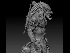 predator 3D Print Model