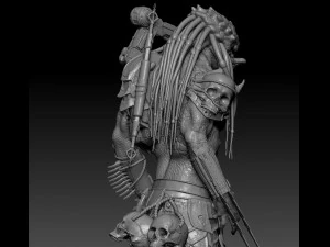 predator 3D Print Model