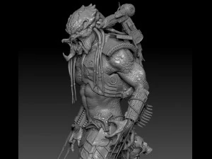 predator 3D Print Model