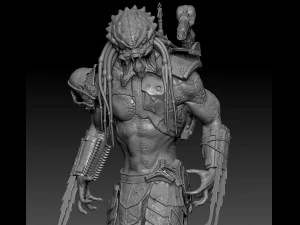 predator 3D Print Model