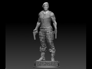 the expendables 3D Print Model