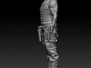 the expendables 3D Print Model