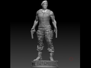 the expendables 3D Print Model