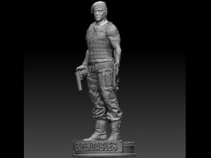 the expendables 3D Print Model