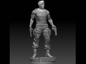 the expendables 3D Print Model