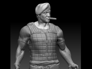 the expendables 3D Print Model