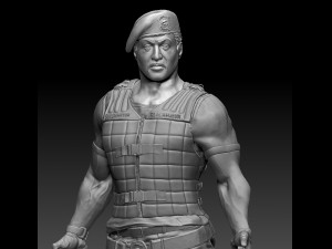 the expendables 3D Print Model