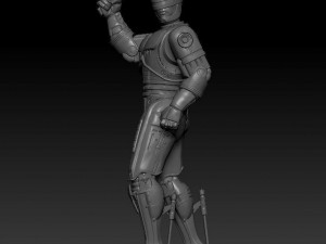 robocop 1987 3D Baskı Modeli
