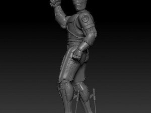 robocop 1987 3D Baskı Modeli