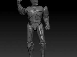 robocop 1987 3D Baskı Modeli