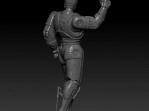 robocop 1987 3D Baskı Modeli