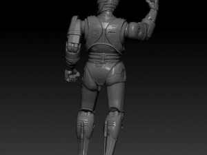 robocop 1987 3D Baskı Modeli