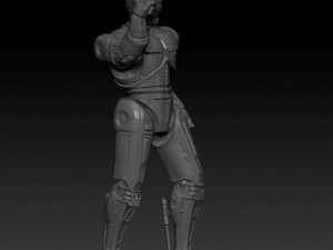 robocop 1987 3D Baskı Modeli