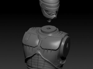 robocop 1987 3D Baskı Modeli